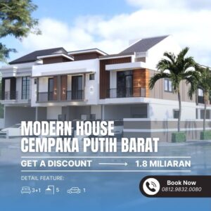 Modern House Cempaka Putih Barat