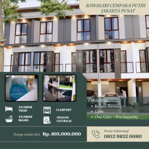 Aparthouse Rawasari Cempaka Putih Jakarta Pusat